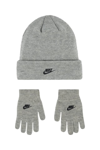 Bonnet et gants - Nike - Gris