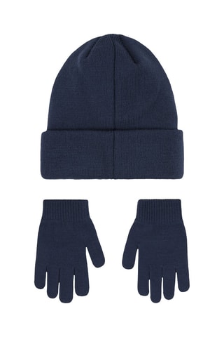 Bonnet et gants - Nike - Blanc et bleu