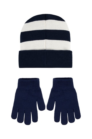 Bonnet et gants - Nike - Bleu
