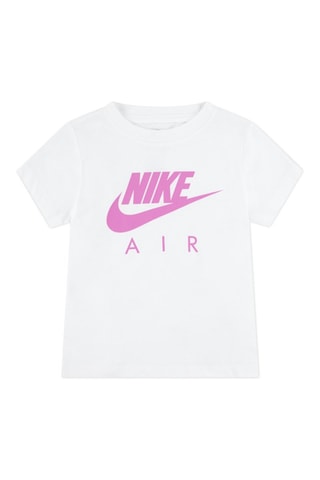 T-shirt Nike Air - Nike - Blanc et rose