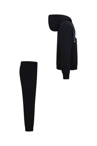Sweat à capuche et jogging Fleece - Noir