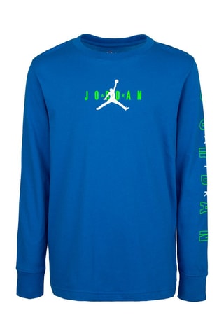 T-shirt - Jordan - Blanc, bleu et vert
