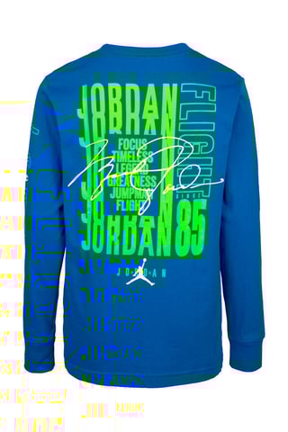 T-shirt - Jordan - Blanc, bleu et vert