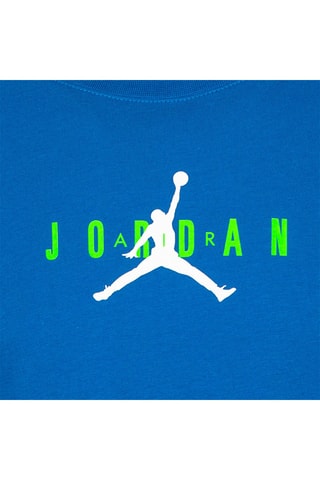 T-shirt - Jordan - Blanc, bleu et vert