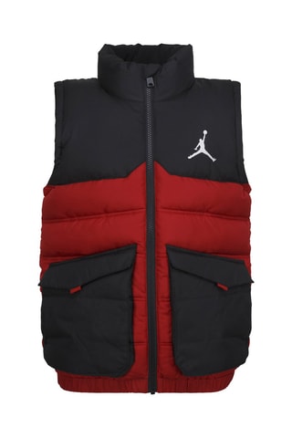 Doudoune sans manches - Jordan - Blanc, noir et rouge