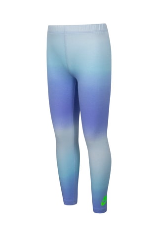 Sweat et legging dip and dye - Nike - Blanc, bleu et vert