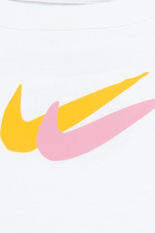 T-shirt et legging - Nike - Blanc, jaune et rose