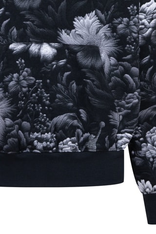 Sweat à capuche Ess Floral Aop - Jordan - Blanc et noir