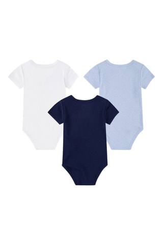 3 bodys Mini Me - Nike - Blanc