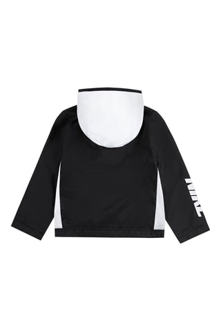 Coupe-vent à capuche - Nike - Blanc et noir