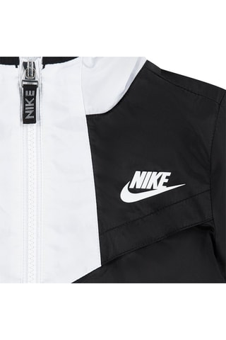 Coupe-vent à capuche - Nike - Blanc et noir