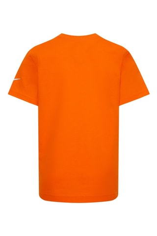 T-shirt Boxy - Nike - Blanc et orange