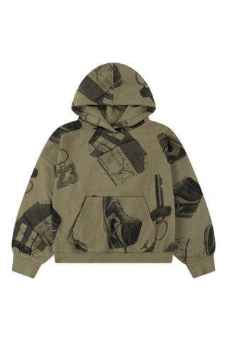 Sweat à capuche Brooklyn - Jordan - Noir et vert