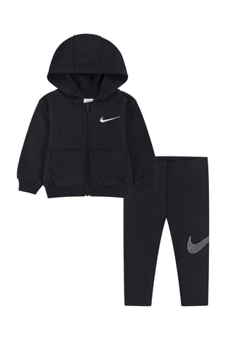 Sweat à capuche et legging - Nike - Noir