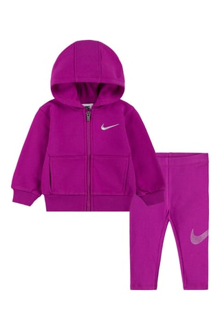 Sweat à capuche et legging - Nike - Violet