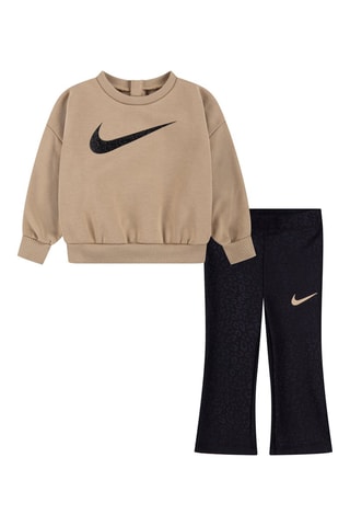 Sweat et pantalon - Nike - Noir et marron