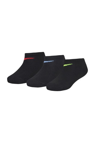 3 paires de socquettes - Nike - Noir