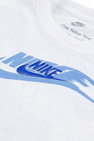 T-shirt On The Move - Nike - Blanc et bleu