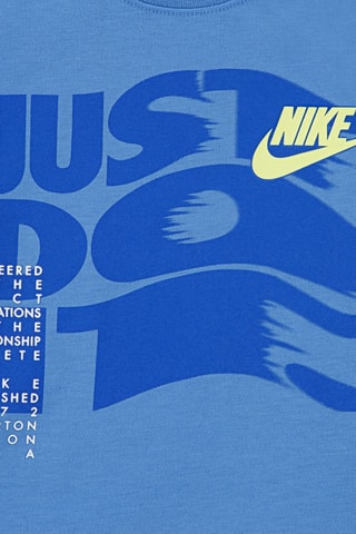 T-shirt On The Move - Nike - Blanc et bleu