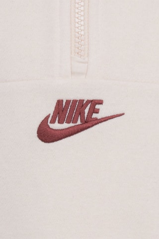 Sweat à capuche et legging polaire - Nike - Blanc et rouge