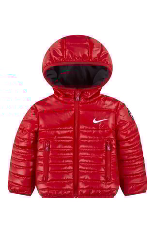 Doudoune à capuche - Nike - Rouge
