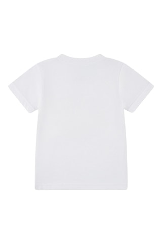 T-shirt Bball Fire - Jordan - Blanc, rouge et vert