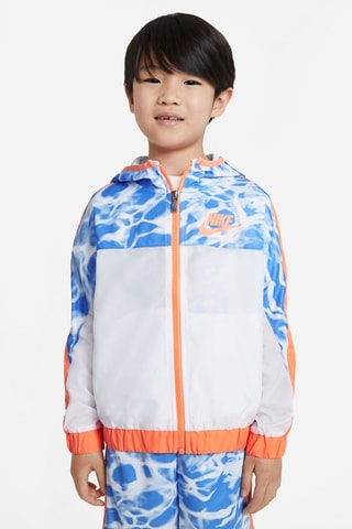 Coupe-vent à capuche - Nike - Bleu