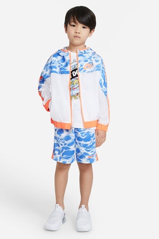 Coupe-vent à capuche - Nike - Bleu
