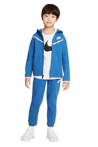 Sweat à capuche et jogging polaire - Nike - Bleu