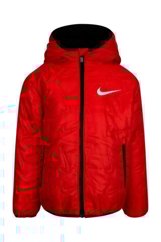 Veste à capuche - Nike - Blanc et rouge