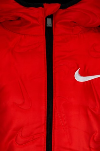 Veste à capuche - Nike - Blanc et rouge
