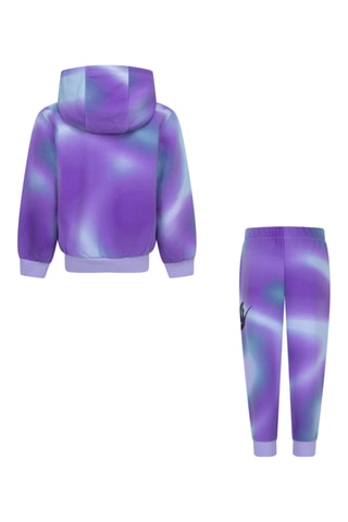 Sweat et pantalon tie and dye - Nike - Blanc et rose