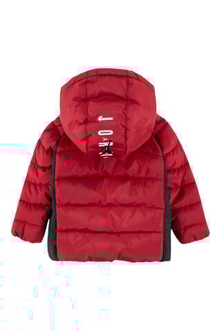 Doudoune à capuche - Jordan - Blanc, noir et rouge