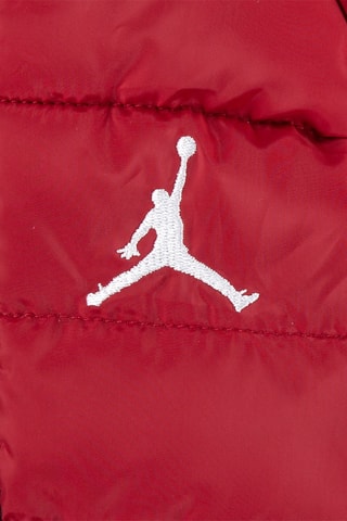 Doudoune à capuche - Jordan - Blanc, noir et rouge