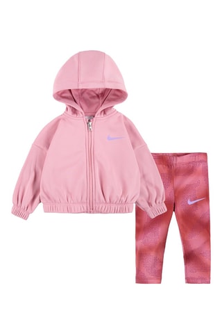 Sweat à capuche et legging - Nike - Rose