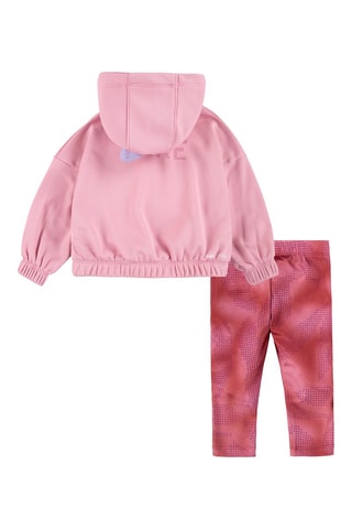 Sweat à capuche et legging - Nike - Rose