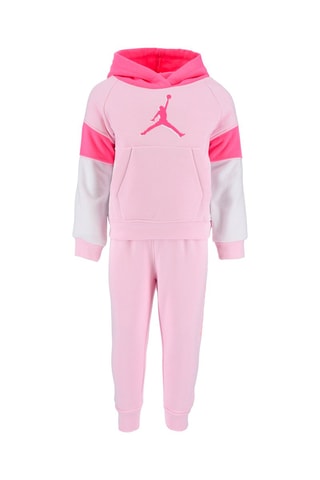 Sweat et pantalon - Jordan - Blanc, rose et violet