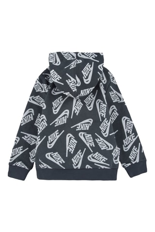 Sweat à capuche - Nike - Gris et vert