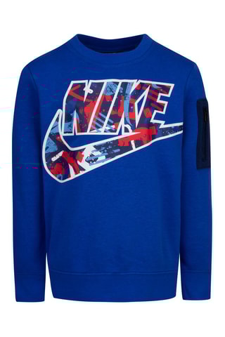 Sweat - Nike - Blanc et bleu