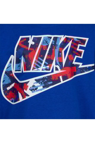Sweat - Nike - Blanc et bleu