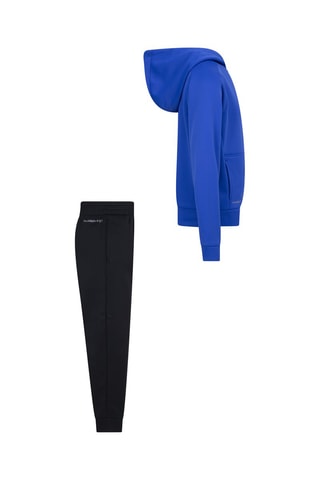 Sweat à capuche et pantalon - Nike - Bleu et jaune