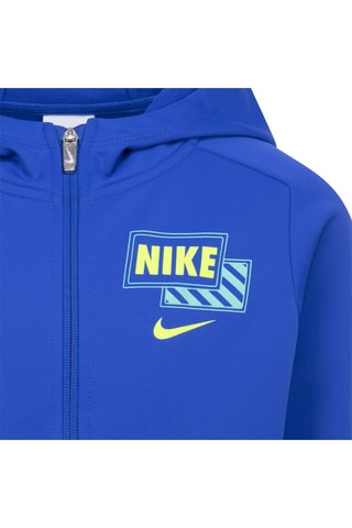 Sweat à capuche et pantalon - Nike - Bleu et jaune