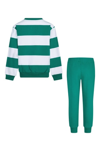Sweat et pantalon - Nike - Blanc et vert