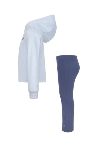 Sweat polaire et pantalon flare - Nike - Bleu