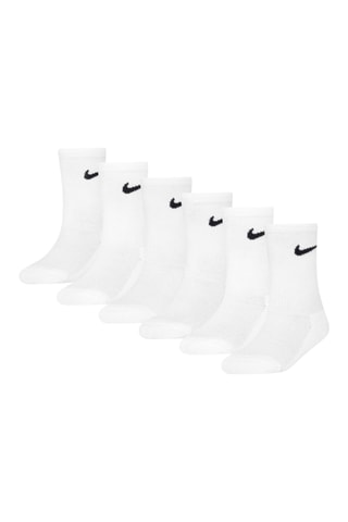 6 paires de chaussettes - Nike - Blanc