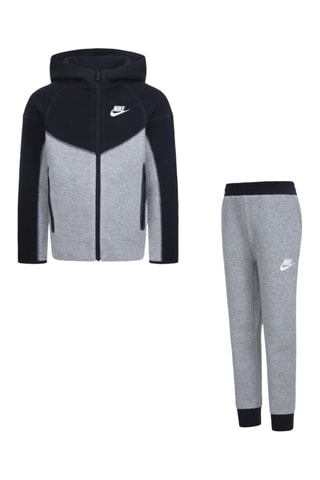 Sweat et pantalon polaire - Nike - Gris et noir