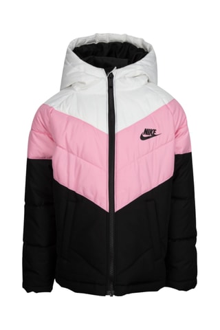 Doudoune à capuche - Nike - Noir et rose
