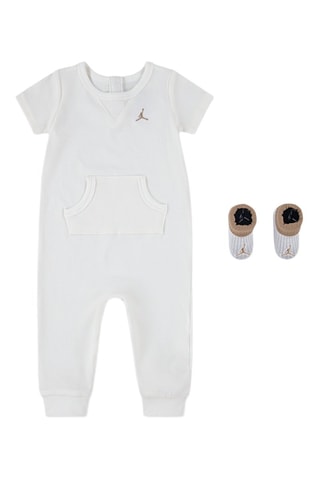 Combinaison et chaussons - Blanc