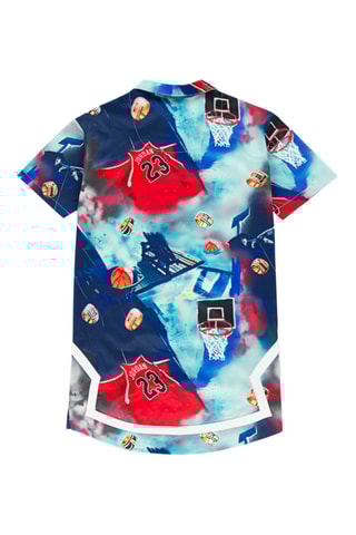 Robe chemise - Nike - Bleu