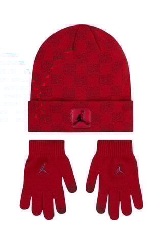 Bonnet et gants - Nike - Rouge